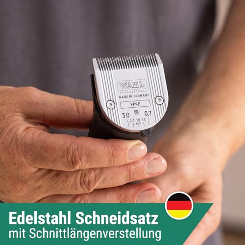 Agrarzone Edition Wahl 1400 Schermaschine Hund mit Aufsteckkamm-Set - Leise Tierhaarschneidemaschine Moser für kleine Hunde wie Yorkshire Terrier - Ergonomisch & langlebig