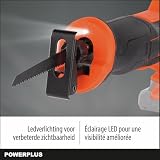 POWERPLUS Piła szablasta POWDP25100 20V - z wyłączeniem. akumulator i ładowarka