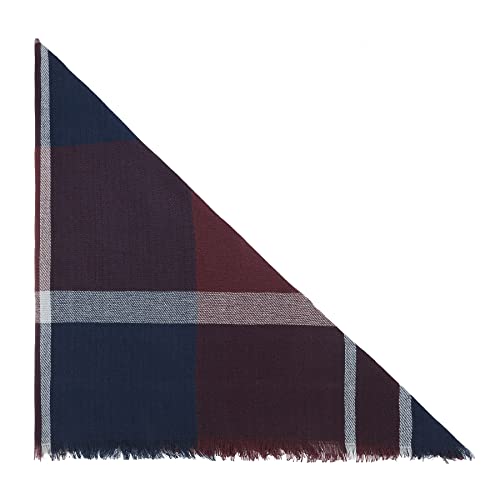 Zando Women's Fashion Warm Scarves Classic Tassel Plaid Scarf Winter Fall Blanket Large Cozy Triangle Scarf Wrap Shawl4