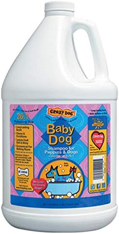 Concentrated Scented Pet Shampoo for Dog Grooming One Gallon - Choose Scent (Baby Dog)