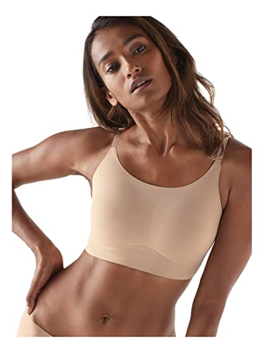 True & Co. Women's True Body Lift Scoop Adjustable Strap Bra, Dulce, L (36C-D, 38A-B)