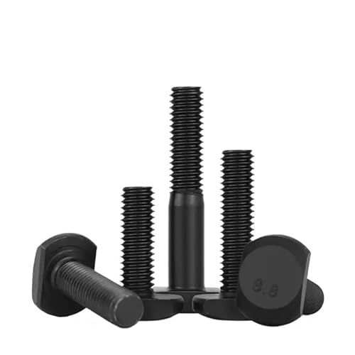 2/5/10PCS M8 M10 M12 �O���[�h8.8 �Y�f�| T���^�l�W �V���[�g���[���g���b�N�{���g�l�W(M10x80mm(5pcs)HT)