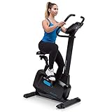 Capital Sports Evo Pro Cardiobike - Fitnessfahrrad mit Trainingscomputer, Heimtrainer, Bluetooth, 32 Stufen, App-Integration, 20 kg Schwungmasse, Tablet-Halterung, Pulssensor, schwarz