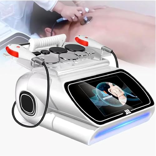 Máquina de Diatermia Tecar Therapy, Terapia Portátil de 448 KHz, Radiofrecuencia Monopolar CPA RES, Lifting Facial, Reafirmación de la Piel, Terapia Tecar para Celulitis y Grasa (34 x 46 x 25 cm)