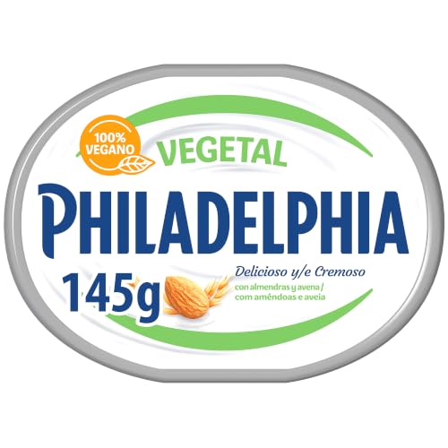 Philadelphia Vegetal Untable Vegano Sin Lácteos, Tarrina 145g