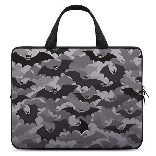 Sac pour ordinateur portable chauve-souris résistant à l'eau et aux chocs