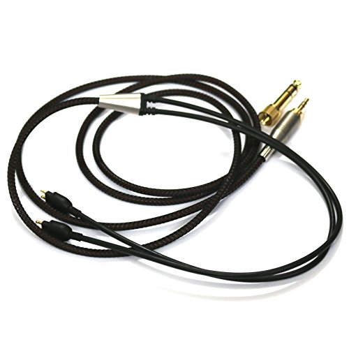 NewFantasia Replacement Audio Upgrade Cable Compatible with Sennheiser HD650, HD600, HD580, HD58X, HD660S, HD660S2, Massdrop HD6XX Headphones 1.2meters/4feet