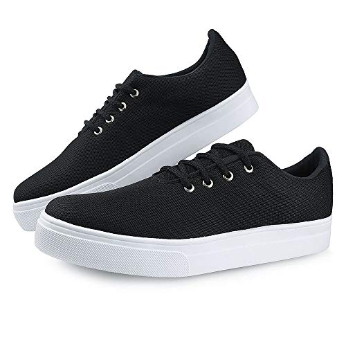 Tênis Fashion Casual Neway Preto + Relógio