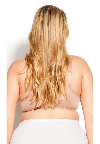 Avenue Women's Comfortable Lace Balconette Underwire Bra for All-Day Wear and Support during Workouts
