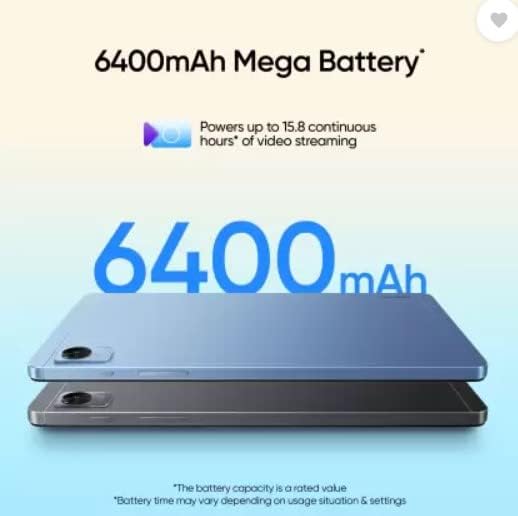 Image of realme Pad Mini (4GB RAM + 64GB Storage, Grey)