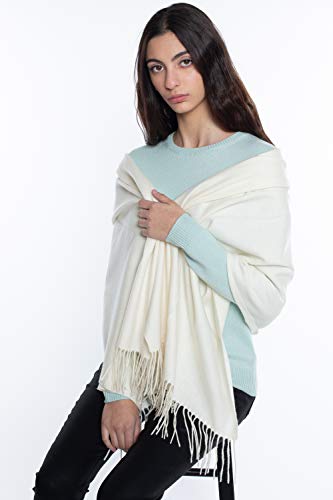 JENNIE LIU Womens 100% Cashmere Shawl Wraps3