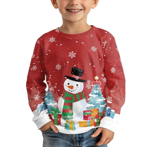Image of Kids Long Sleeve Shirts for Girls 3-16 Year Old Cute Clothes for Teen Girls Casual Workout Tops