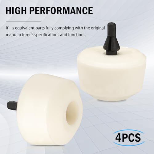 Aktualisiert Puffer Fahrwerk Blattfeder Puffergummi Blattfeder Puffergummi Aufprall Gummilager Federwegbegrenzer Dämpfer Hinterachse hinten für Caddy 2K Caddy 3 2004-2015 Ersetzt 2K5511155 2K0511155…