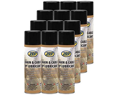 Zep Selig Chain and Cable Lubricant 12 Oz L89701 (Case of 12) Professional Formula