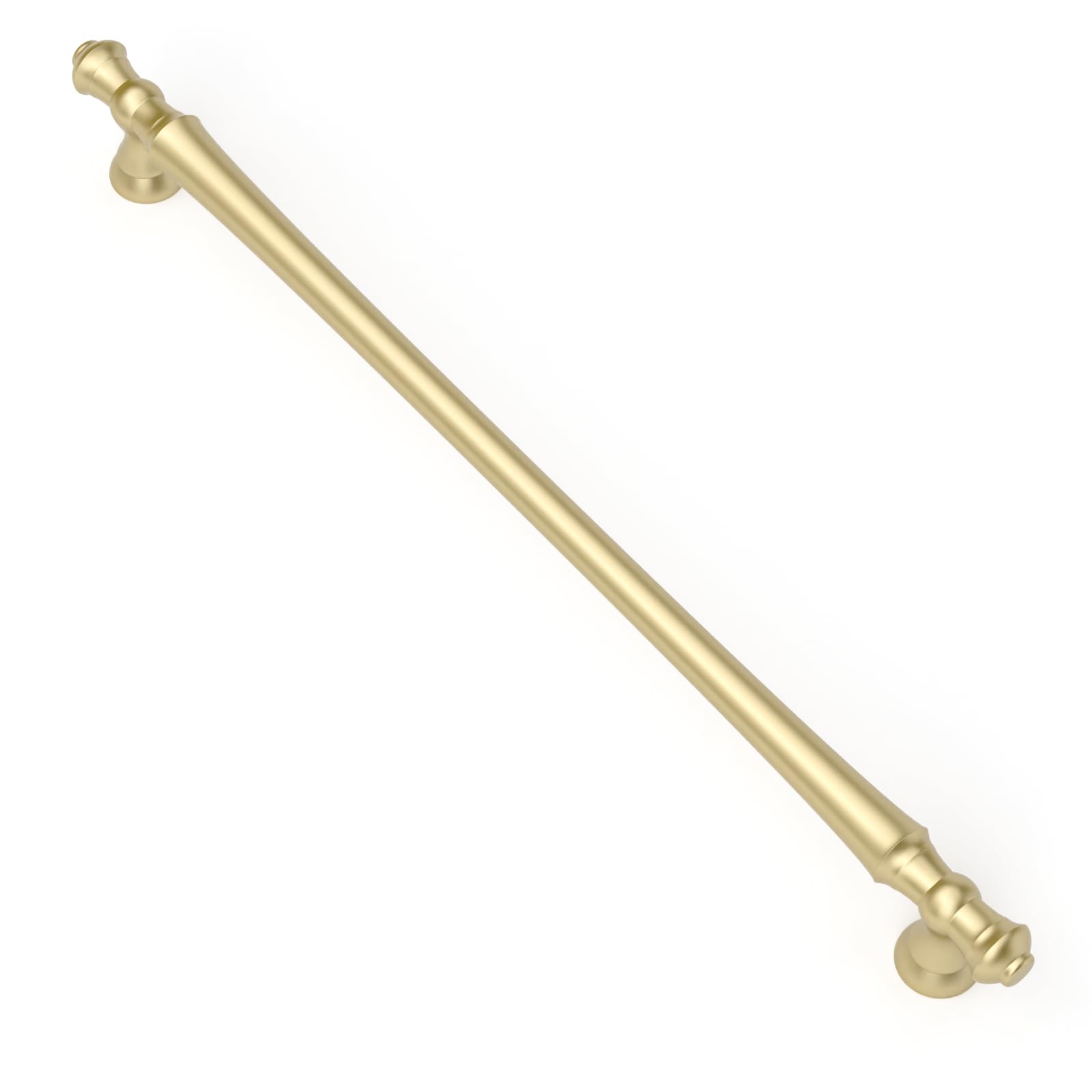 Asidrama 10 Pack 5 Inch(128mm) Brushed Brass Kitchen Cabinet Handles, Gold Cabinet Pulls Kitchen Cabinet Hardware for Cupboard Drawer Handles Dresser Pulls — view 12