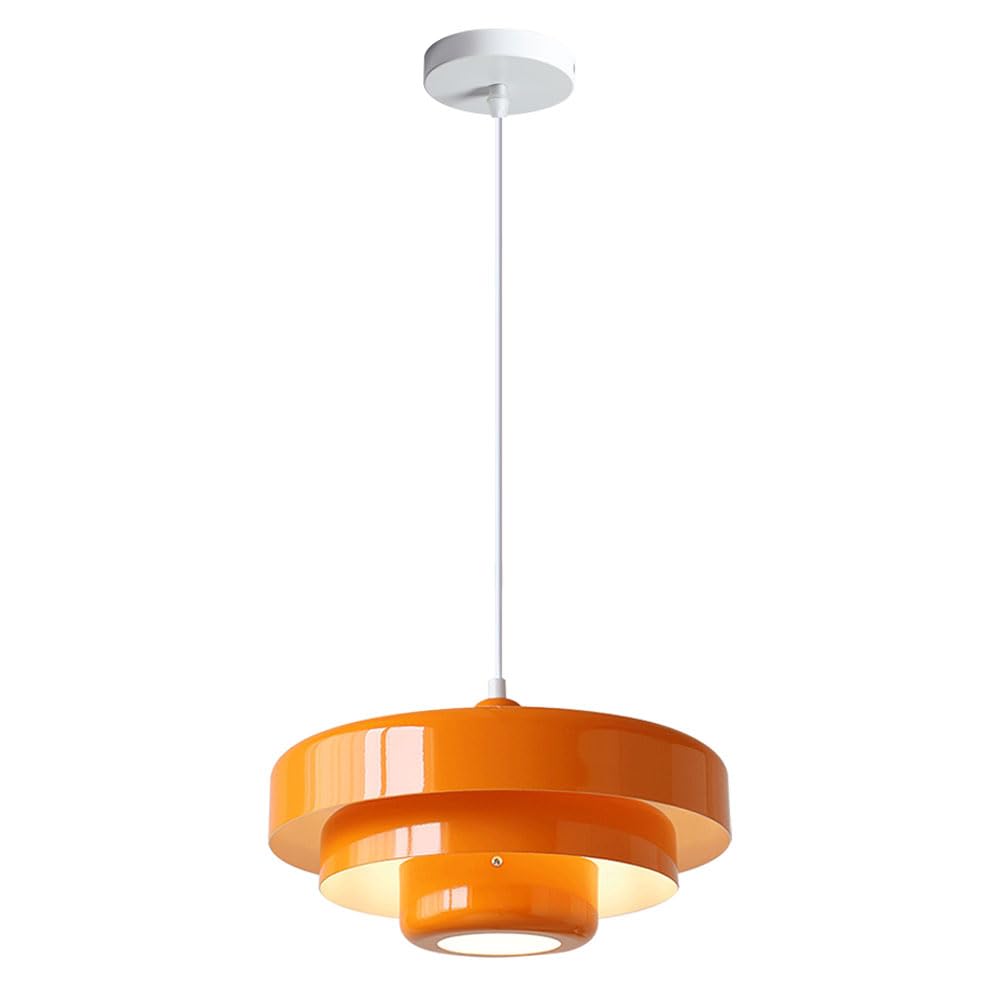 KXKLGWHN Nordic Industrial Style Pendant Lamp, Creative Single Head Hanging Light, E26 Light Source Metal Chandelier, Kitchen Island Bedroom Corridor Decorative Lighting Fixtures
