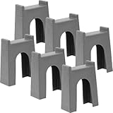 Accessoire pour voie ferrée : les rehausses de pont s'adaptent à la plupart des systèmes de trains en bois et fonctionnent parfaitement avec les trains miniatures. répondez à vos besoins. pont pour train à l'échelle o