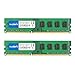 Price comparison product image TECMIYO 8GB Kit (2 X 4GB) PC3-10600U DDR3 1333MHZ DIMM DDR3-1333 UDIMM 2RX8 Dual Rank CL9 1.5V 240 Pin Unbuffered Non-ECC Udimm Desktop Memory RAM for Intel AMD System