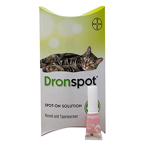 Dronspot Small Cat Spot On Worming Solution, 20 pipettes