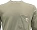 BOCOMAL FR Shirts Flame Resistant Shirt 100% Cotton NFPA2112 7oz Khaki Men's FR T Shirt