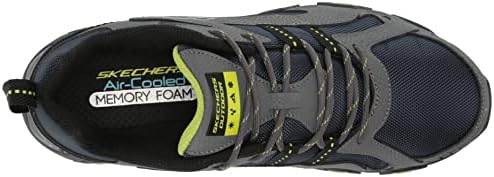 Skechers Men's Terrabite Trailborn Oxford, Navy/Lime, 7.5 | Image 4