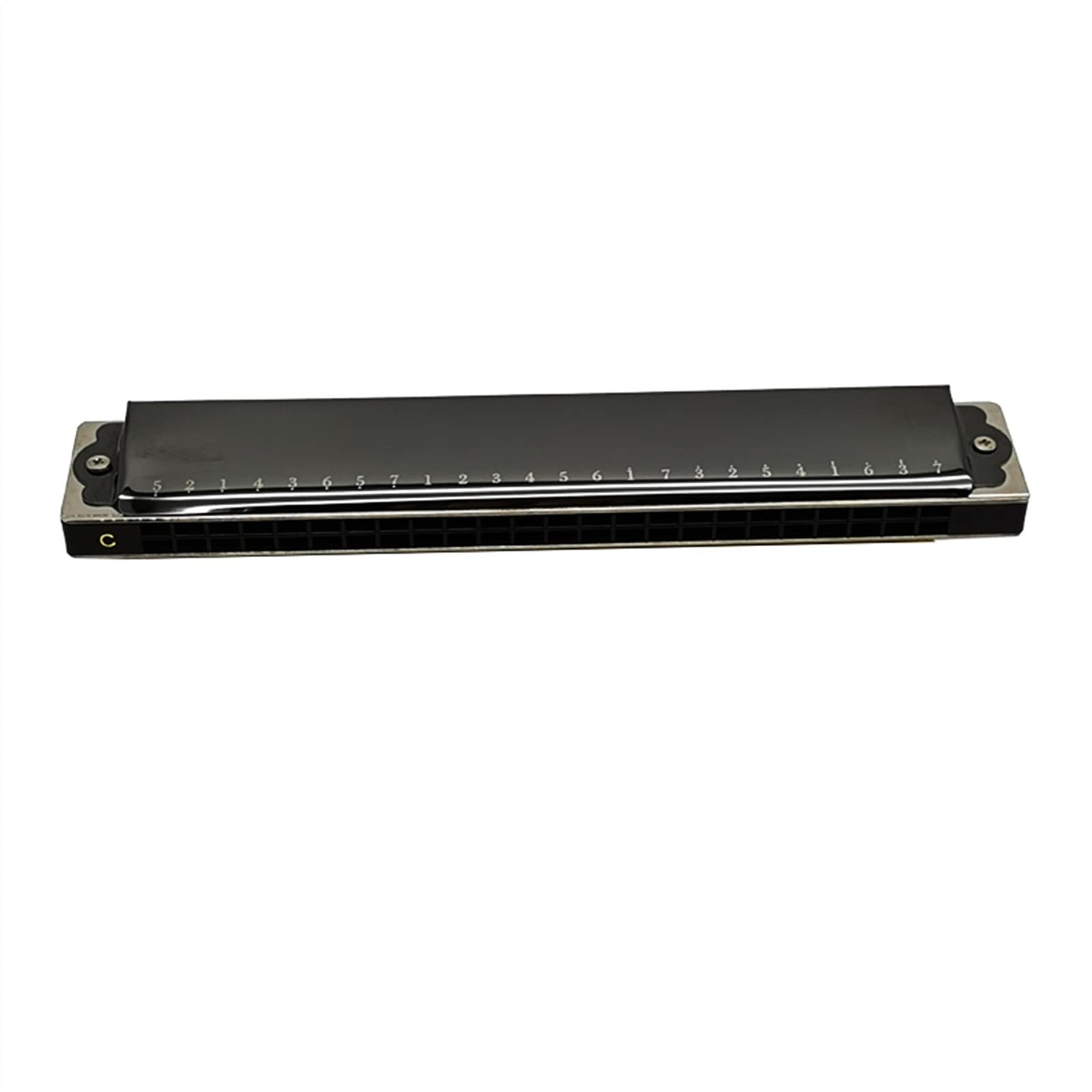 24 Fori Tremolo Armonica C Chiave Polifonia Armonica Ottava Armonica Armonica A Bocca con Custodia Armonica per Principianti