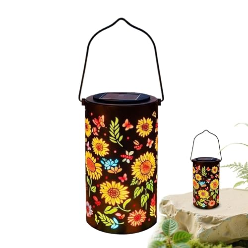 Luces para exteriores – Faroles LED impermeables, juego de iluminación solar para árboles, dispositivo de iluminación de ahorro de energía, accesorio de jardín duradero, accesorio decorativo brillante