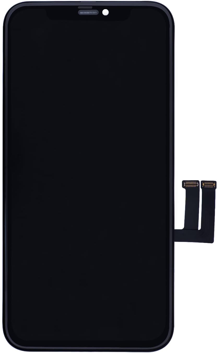 for iPhone 11 Screen Replacement Kit, 6.1" LCD Display 3D Touch Digitizer Assembly with Repair Tools and Frame Adhesive (Model A2221/A2111/A2223) Black