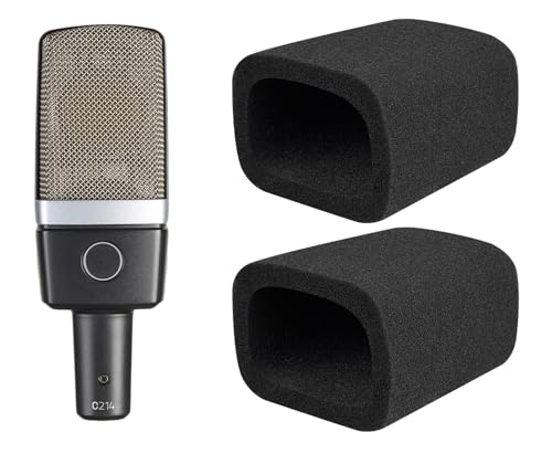 Amazon | SOULWIT 2Pcs マイクロフォン ポップフィルター for AKG C214