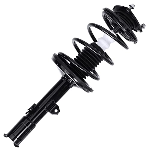 Image of Detroit Axle - AWD Struts Shock Absorbers for 2000-2005 Toyota RAV4 2001 2002 2003 2004 2 Front Struts and Coil Spring 2 Rear Shock Absorbers Replacement