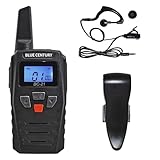 BLUE CENTURY ブルーセンチュリー 国内メーカー 特定小電力 トランシーバー BC-21 耳掛けイヤホンマイク ベルトクリップ 付属 インカム 総務省技術基準適合商品 技適マーク有 (1台(単品))