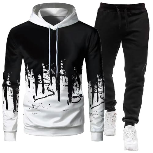 Set sportswear homme décontracté à capuche pour l'automne