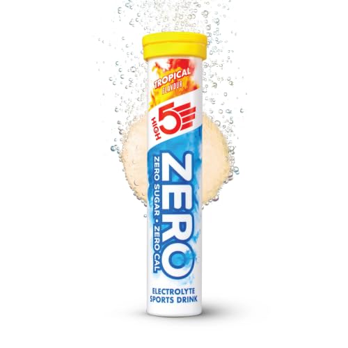HIGH5 ZERO Electrolyte Tablets for Hydration, Tropical, 20 Tablets
