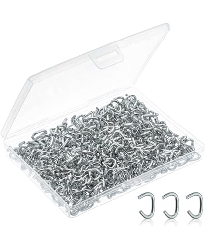 Mr. Pen- Galvanized Hog Rings 3/8 425 Pcs Hog Rings Upholstery