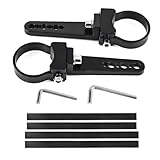 Wevdn 2 PCS Roll Cage Clamps LED Bracket, 360 Adjustable Mount for 1.75'' Roll Cage Bull Bars, Light Mount for Cars Trucks ATV UTV, Car Accessories