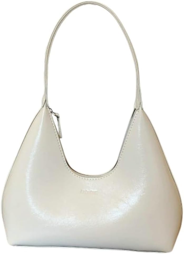 Women’s Spacious Simple Tote Bag PU Leather Hobo Purse with Top Handle Chic Designer Crossbody Bag for Fall Winter