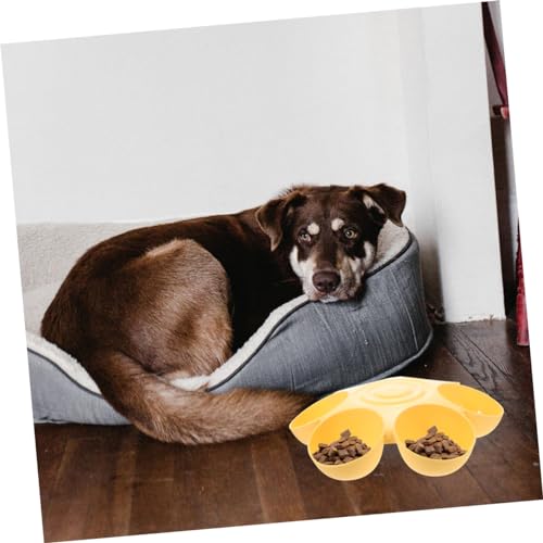 Gamelle pour chiot HEMOTON réutilisable et facile à nettoyer avec base stable