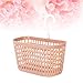 TOPBATHY Plastic Hanging Shower Kitchen Bathroom Storage Basket with Rotatable Hook
