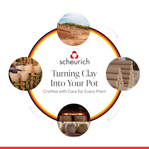 Scheurich Couvercle-Pot céramique Perla anti-fuite d'eau - 3