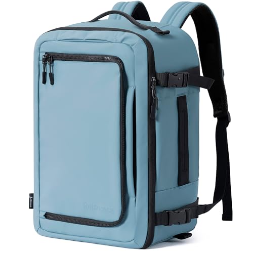 Reiseresa Zaino Ryanair 40x20x25 (20L) Zaino da Viaggio Bagaglio a Mano Zaino Aereo Borsa Viaggio Cabina 14 Pollici Zaino Porta PC per Scuola Trekking Lavoro, Blu