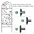 Amagabeli 4 Pack Garden Trellis for Climbing Plants Outdoor 46" x 15" Rose Wrought Iron Trellis for Vine Vegetable Flower Ivy Cucumber Decorative Trellis Black