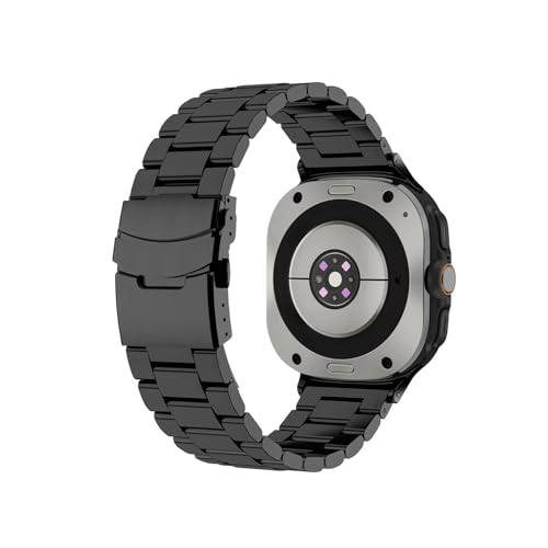 [PLYYQZM] ɍ Sam su ng Galaxy Watch7 Ultra 47mmp`^Xgbv ԂȂ J[uGh rWlXXgbv,GALAXY ɍ Ultra2(2025)p ^RAɓK(Black,For w