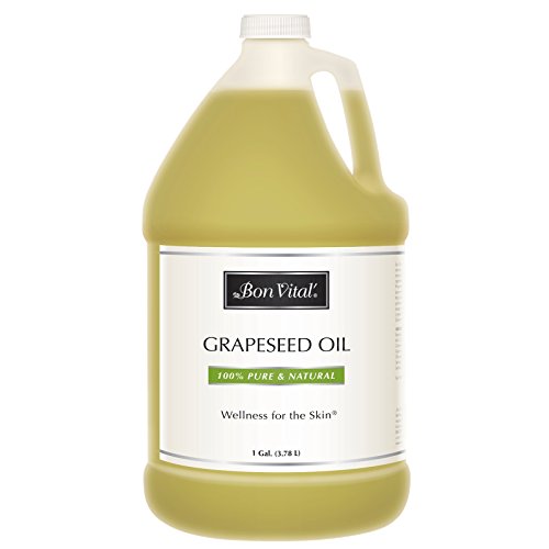 Bon Vital' Grapeseed Oil, 100% Pure Skin Toner and Massage Oil, Used