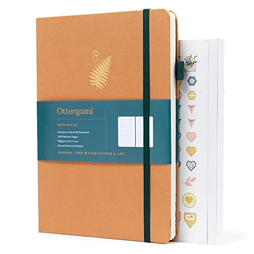 Bullet dot journal. A5 anteckningsbok. Tjock 150 gsm prickigt anteckningsbokspapper. Lyxig vegansk läderjournal. 192 sidor, bakficka, klotstest sida och band bokmärke. Pro av Ottergami