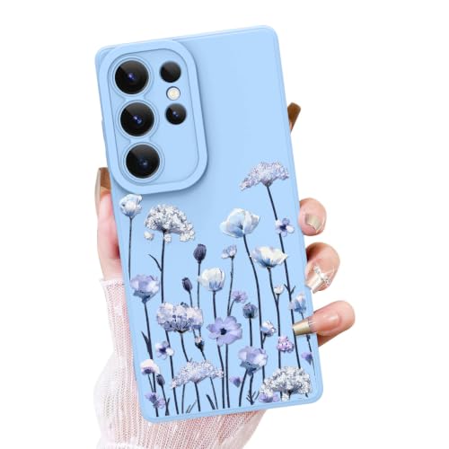 Coque Samsung S25 Ultra antichoc fini les rayures avec le TPU fleurs OOK