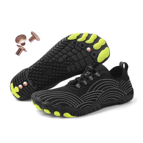 Image of Grounding Shoes with Copper, Barefoot Shoes Women Men, Wide Toe Box Hiking Barefoot Womens, Non-Slip Comfortable Breathable Water Shoes for Walking Running