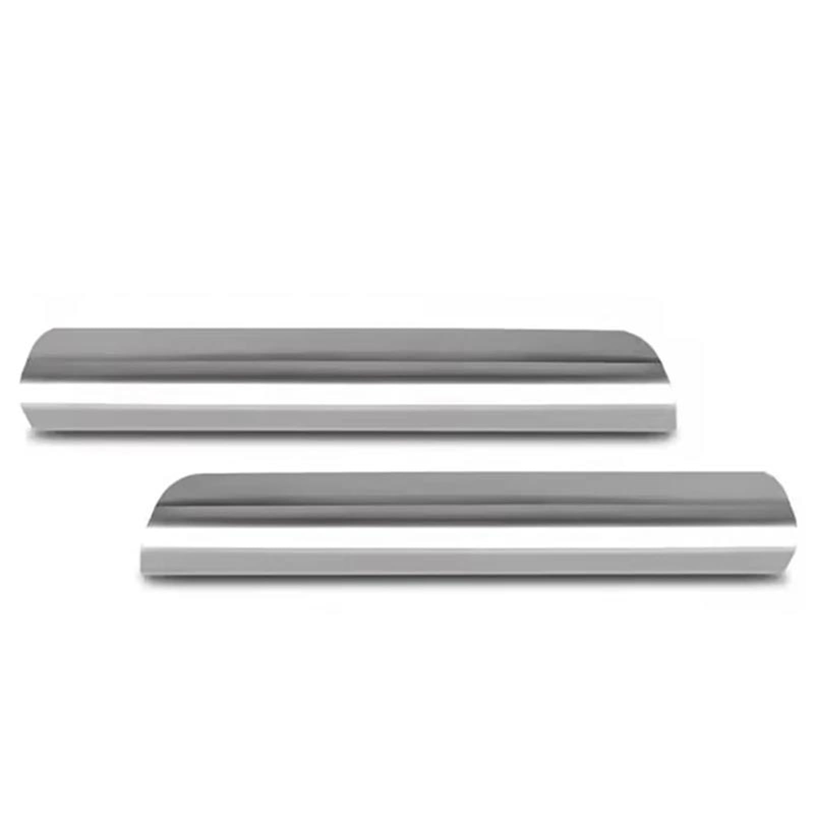 KJHOPY 1Pair Front Inner Door Handle Grab Trim Cover Chroem Molding for Ford for Escape 2013-2019