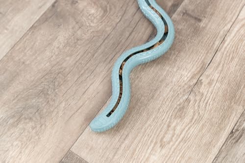TRIXIE Hundespielzeug Snack-Snake, Futterspielzeug – 42 cm, grün