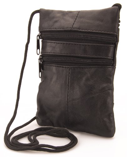 Leather Neck Passport Holder and Purse