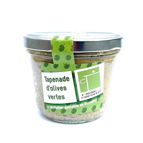 Green Olives Tapenade 180g | Provençal Specialties (1 x 180g)